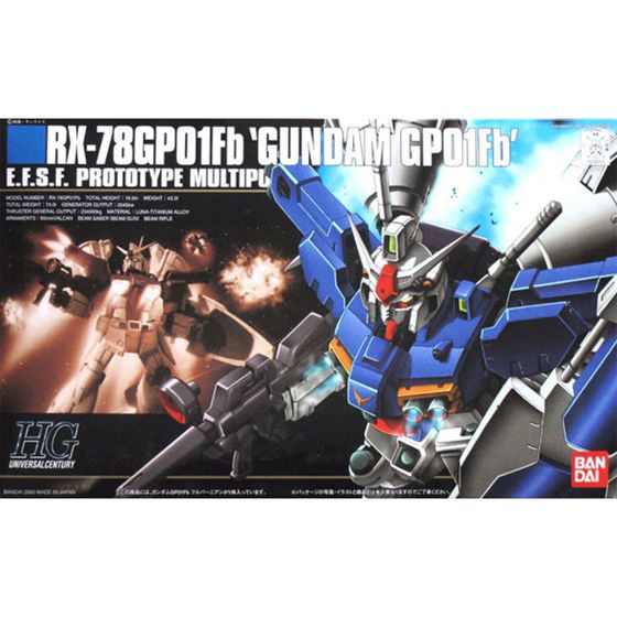 Bandai HG Mobile Suit Gundam Gp01/fb