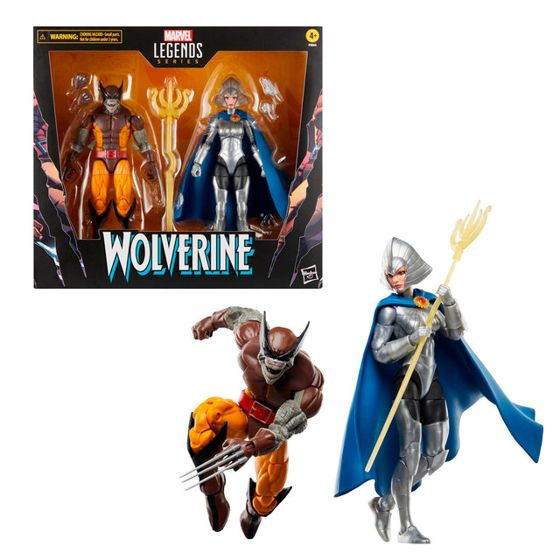 Marvel Legends Wolverine y Lilandra Neramani