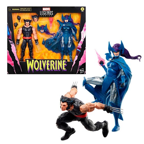 Marvel Legends Wolverine y Psylocke