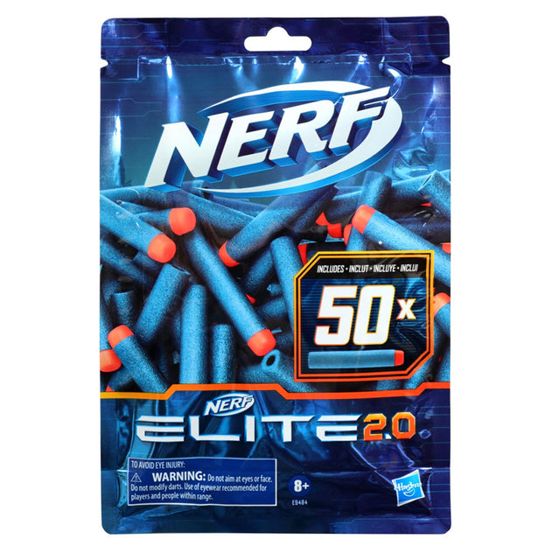 NERF Pack 50 Dardos de Repuesto Elite 2.0