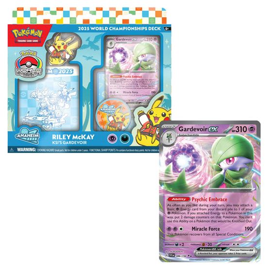 Pokémon TCG 2025 World Championships Deck Flutter Devo Gardevoir (inglés)