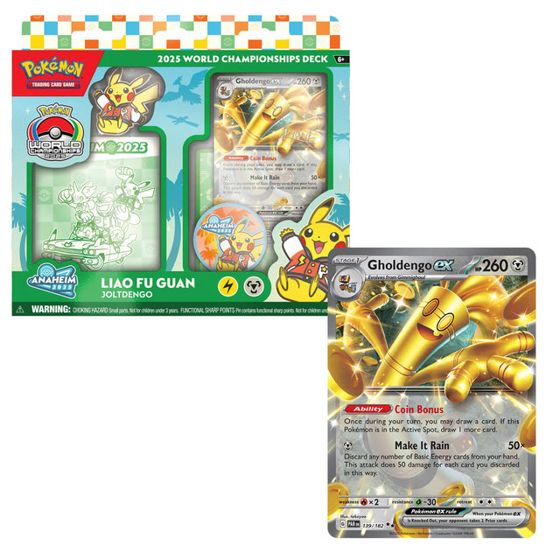 Pokémon TCG 2025 World Championships Deck Joltdengo (inglés)