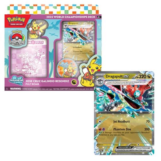Pokémon TCG 2025 World Championships Deck Pult Bomb (inglés)