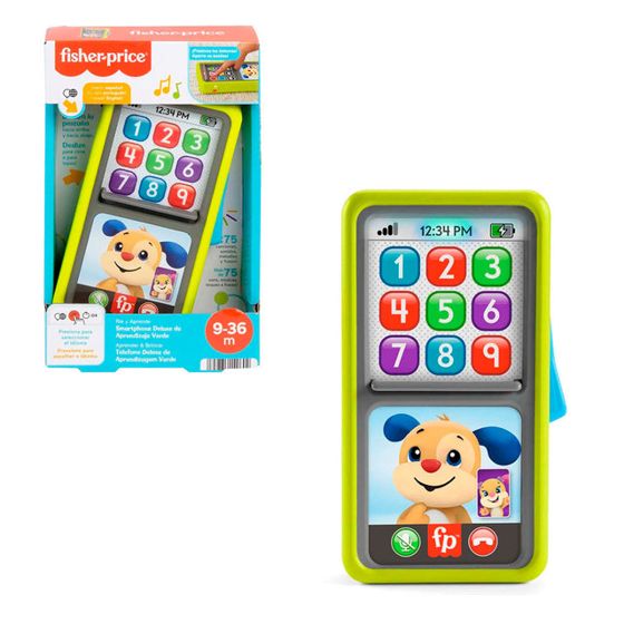 Smartphone Deluxe de Aprendizaje (Verde)